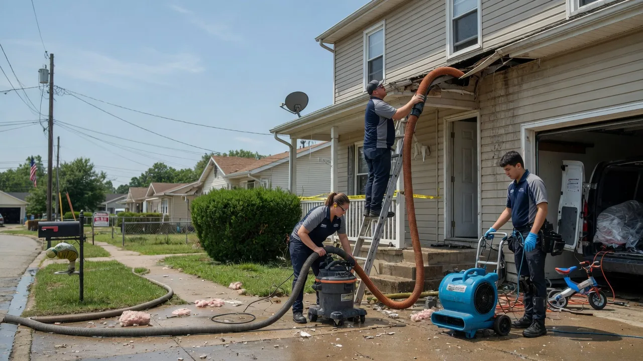 Water Damage Restoration in Brookston, TX near me